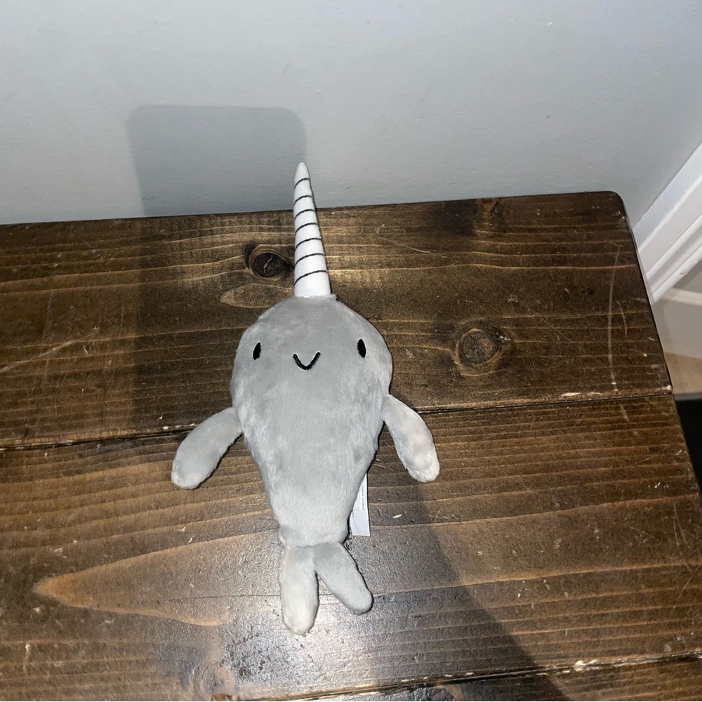 Narwhal and Jelly Finger Puppet  2017 Plush